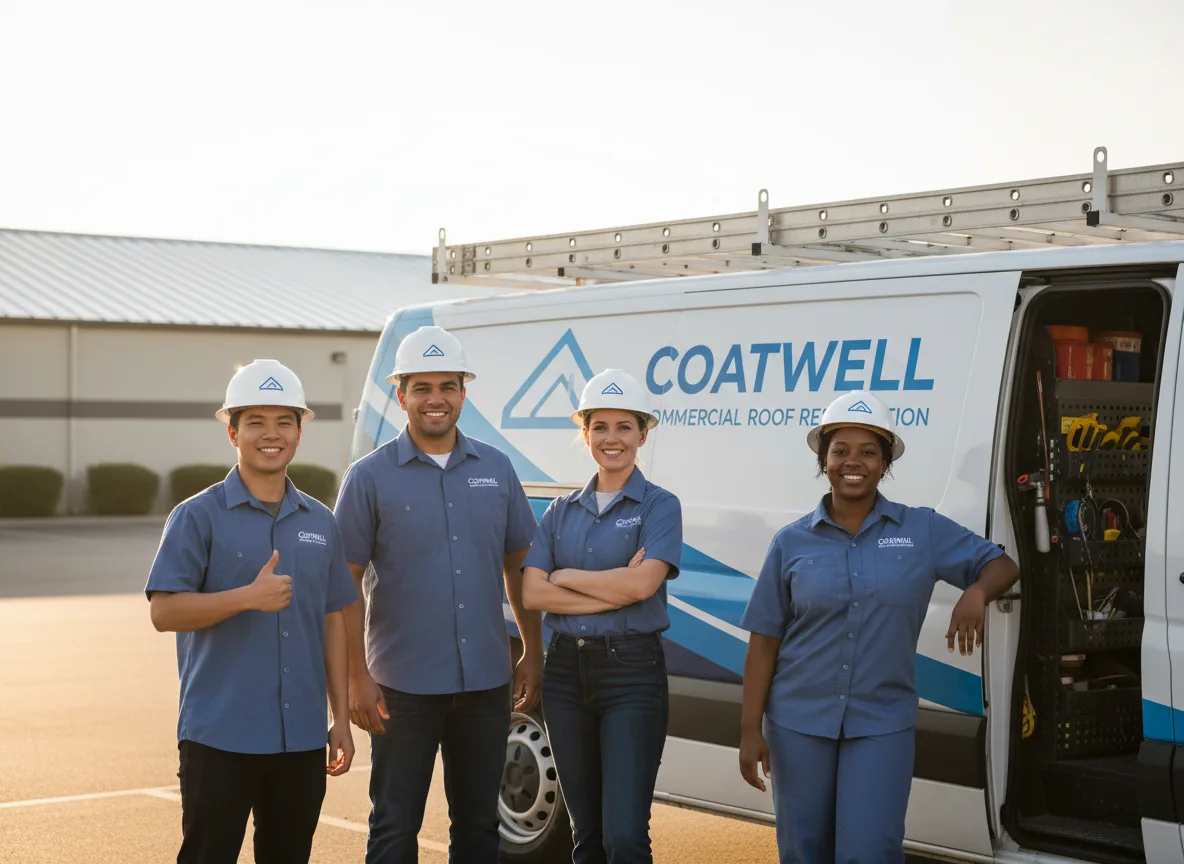 Commercial roof coating company in Sanborn, NY